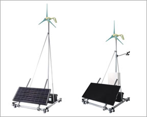 家庭用風力・太陽光ハイブリッド発電システム　アウル/ECO-10ZXPシステム